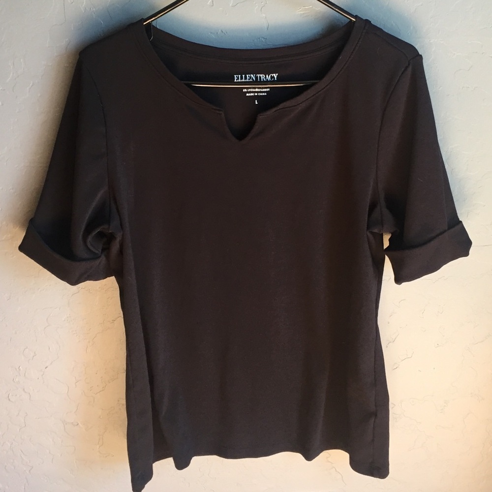 Ellen Tracy 3/4 top